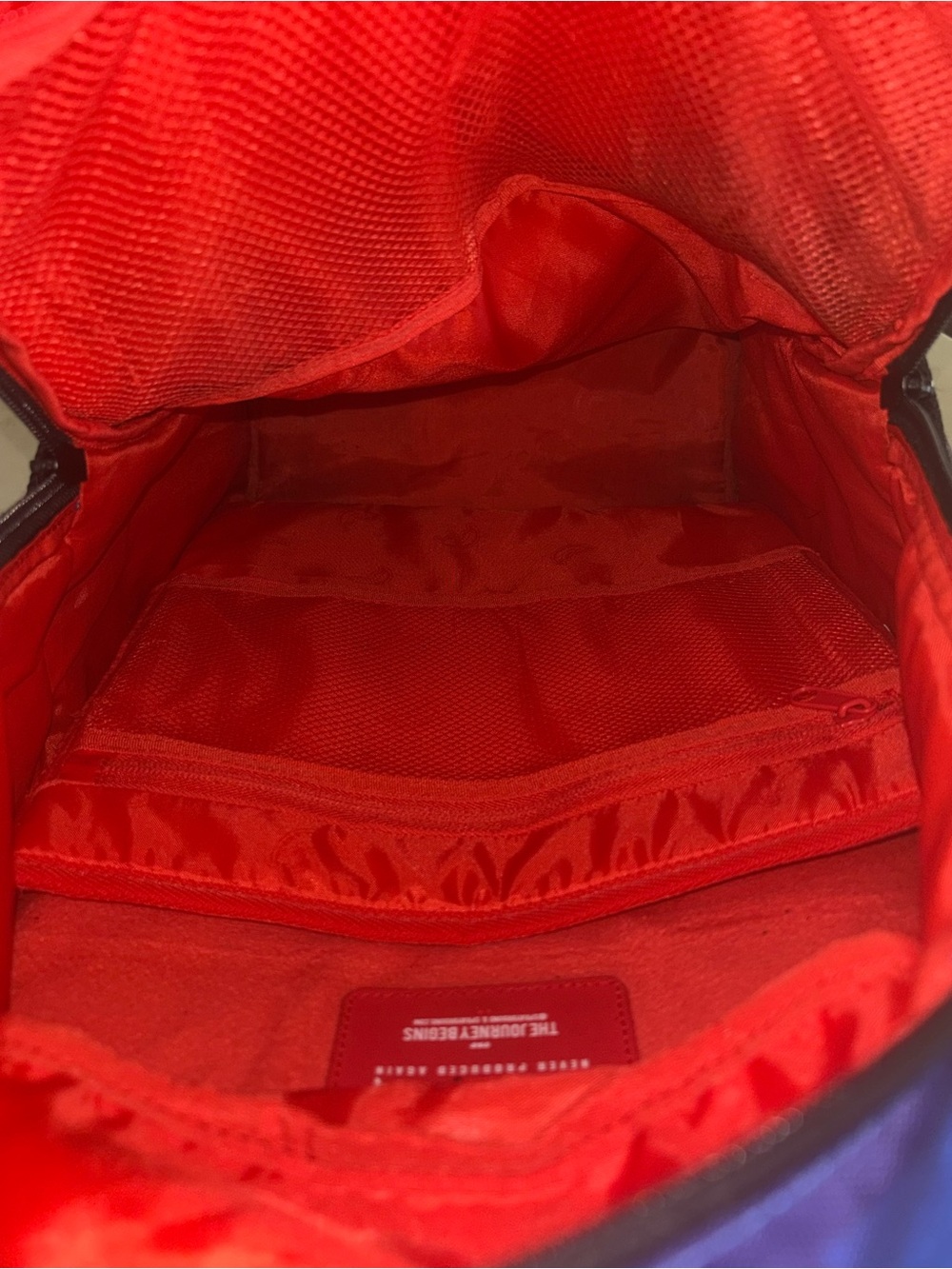 Sprayground Red Limited Edition Interior Backpack - Picture 4 of 12